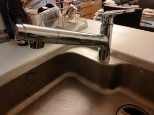 兵庫キッチン取付け隊　浄水器の取替　施工後